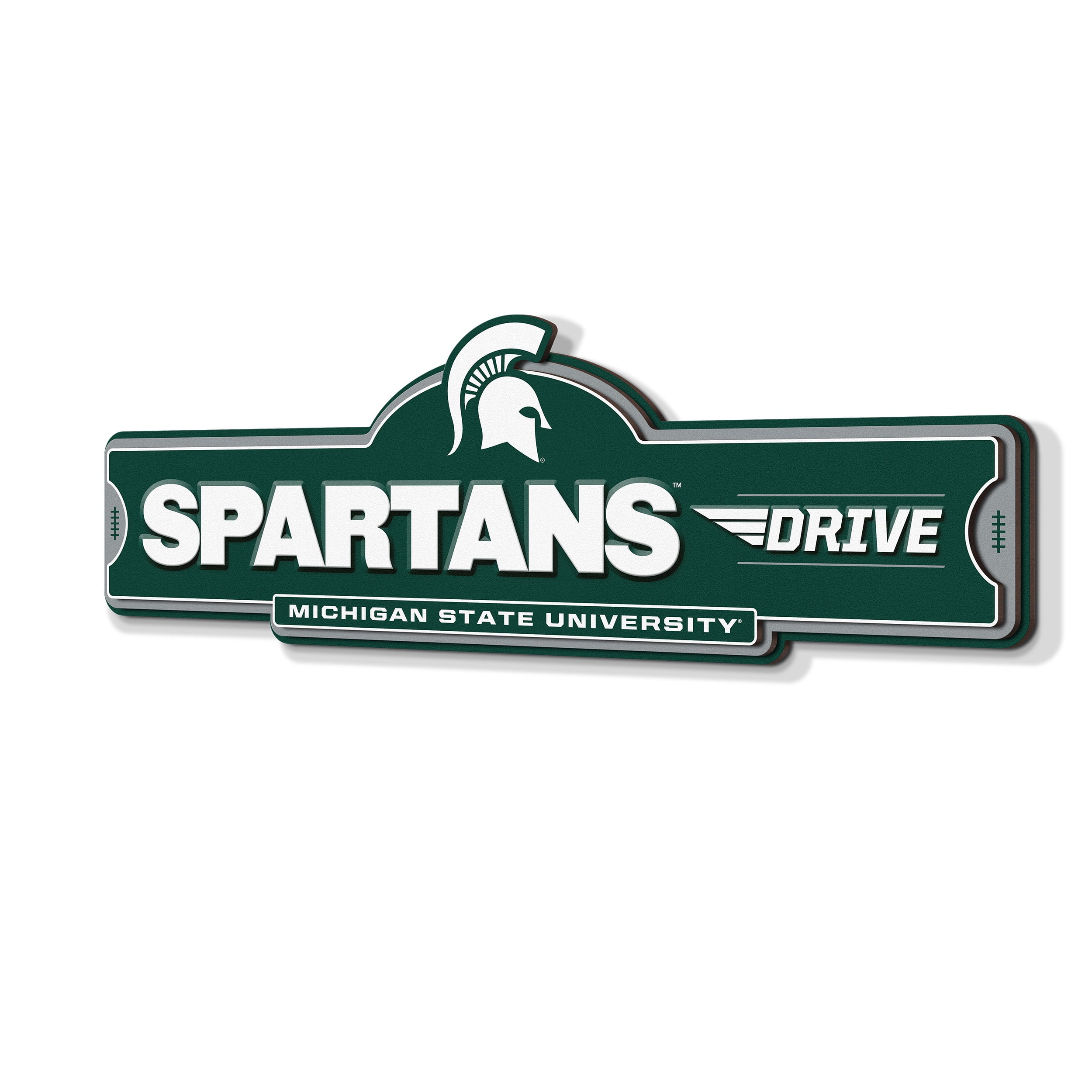 YouTheFan NCAA Michigan State Spartans Street Sign