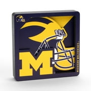 YouTheFan NCAA Michigan Wolverines 3D Logo Series Magnet