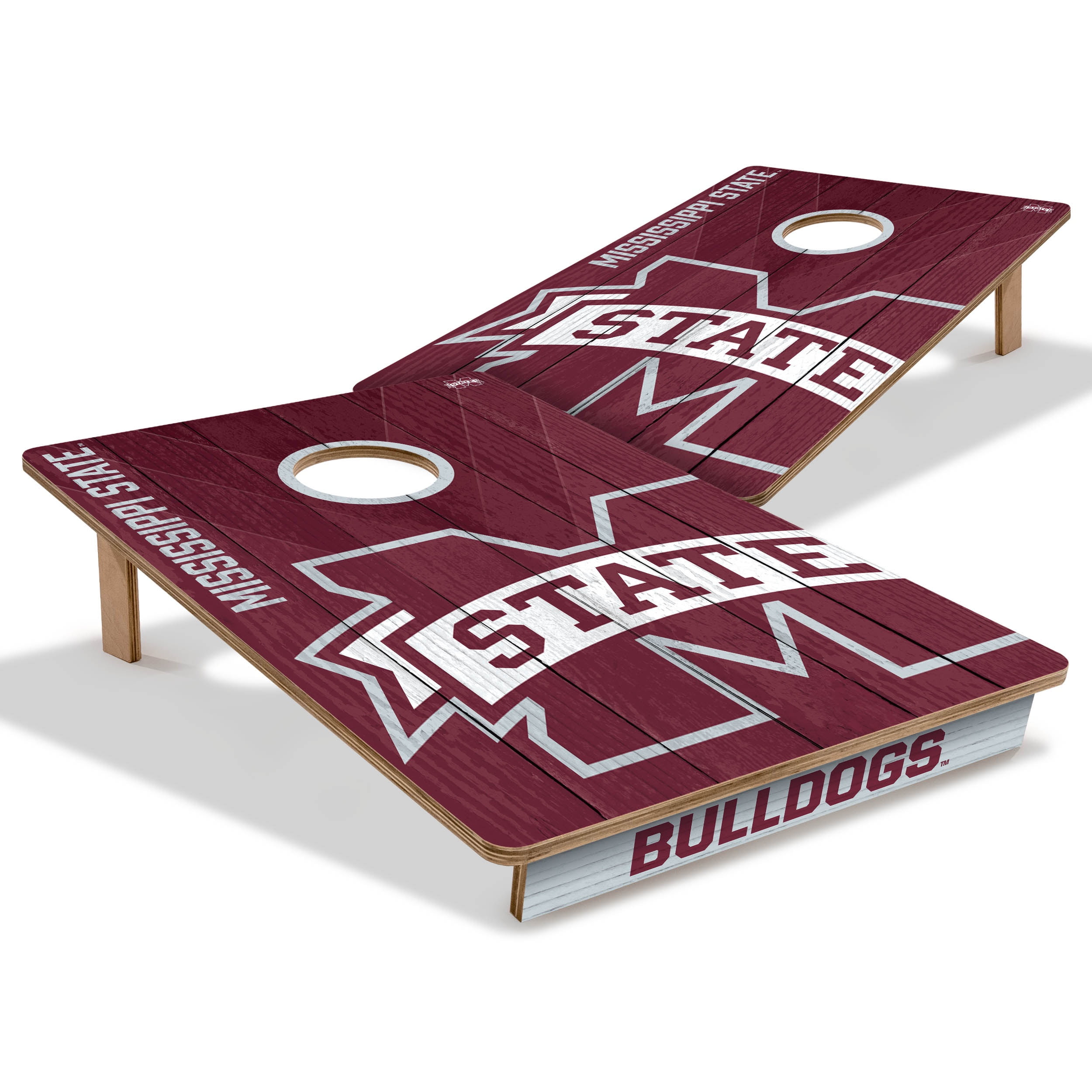 YouTheFan NCAA Mississippi State Bulldogs 2' x 3' Cornhole Game No Bags