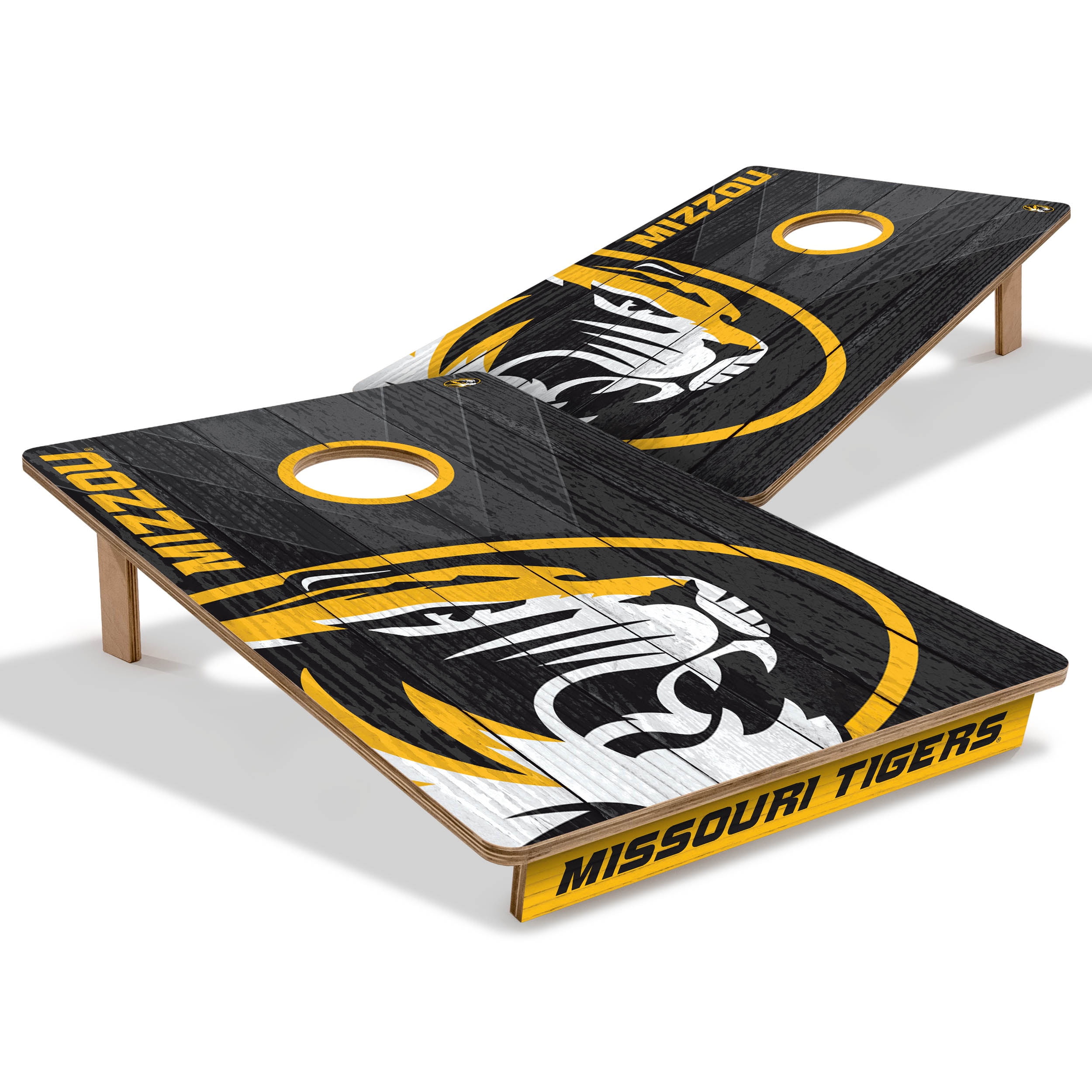 YouTheFan NCAA Missouri Tigers 2' x 3' Cornhole Game No Bags