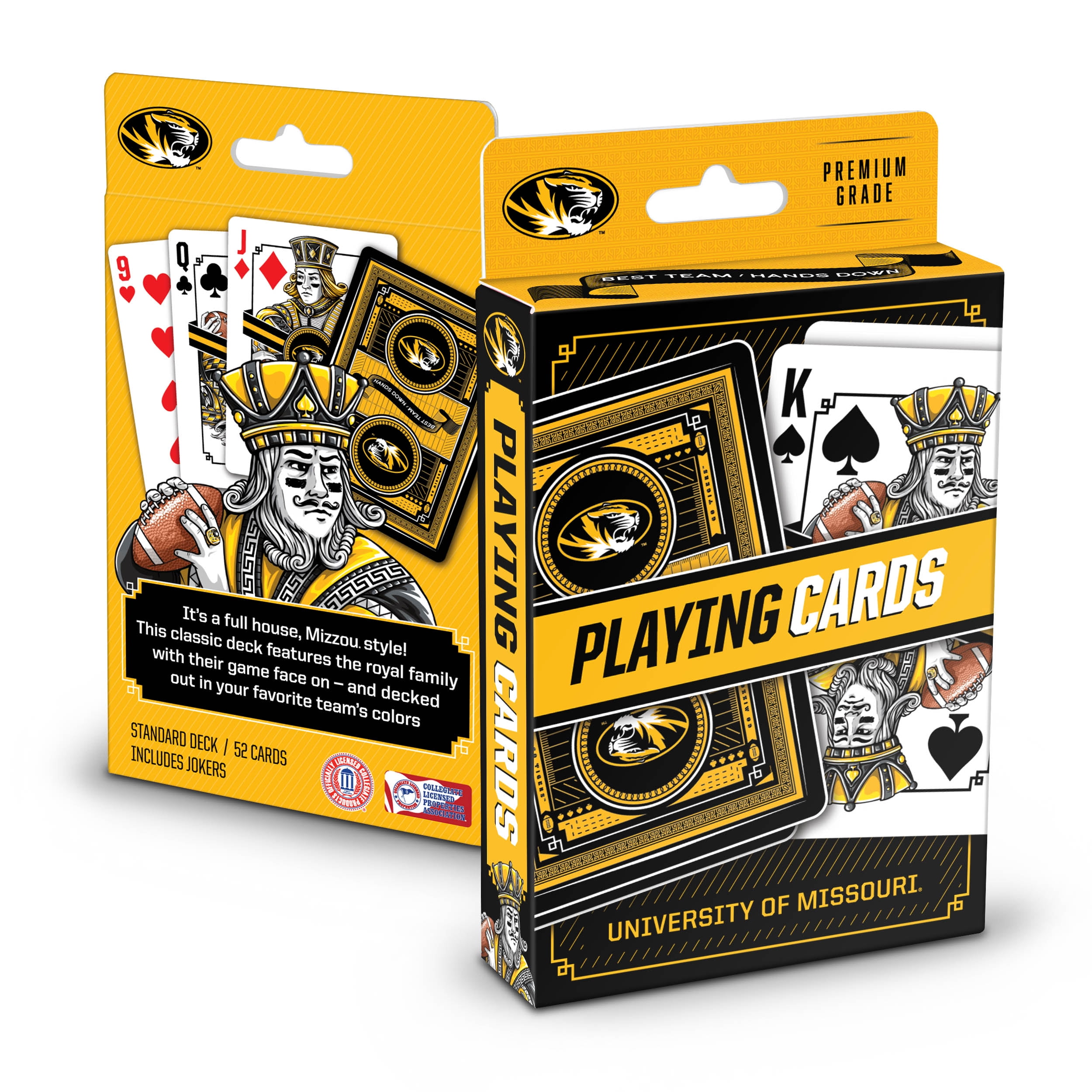 YouTheFan NCAA Missouri Tigers Classic Series Playing Cards