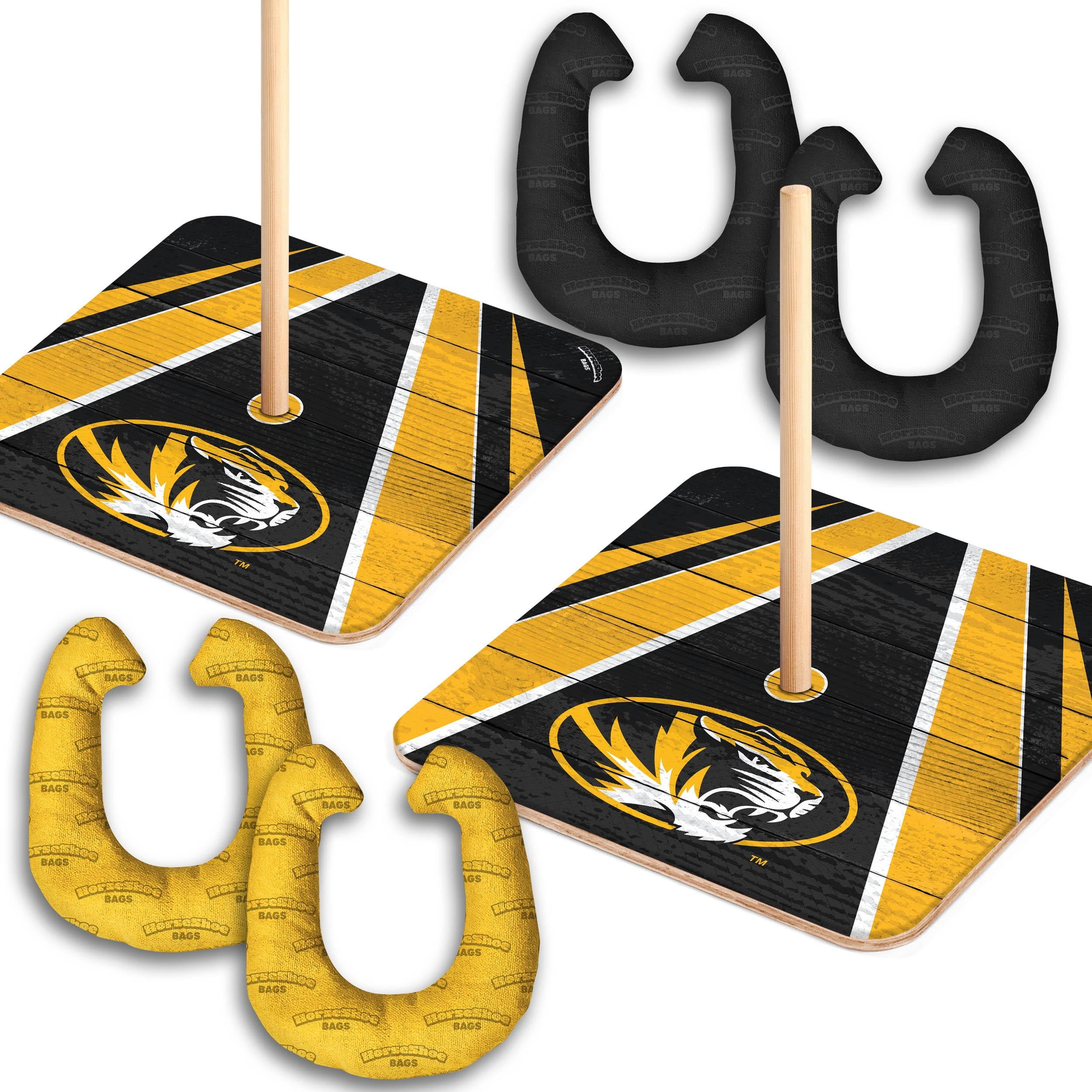 YouTheFan NCAA Missouri Tigers HorseShoe Bags