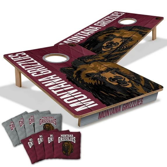 YouTheFan NCAA Montana Grizzlies 2' x 3' Cornhole Game