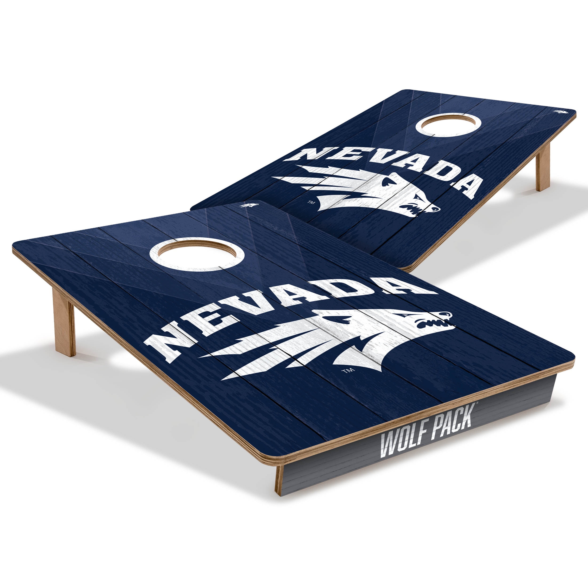 YouTheFan NCAA Nevada Wolf Pack 2' x 3' Cornhole Game No Bags