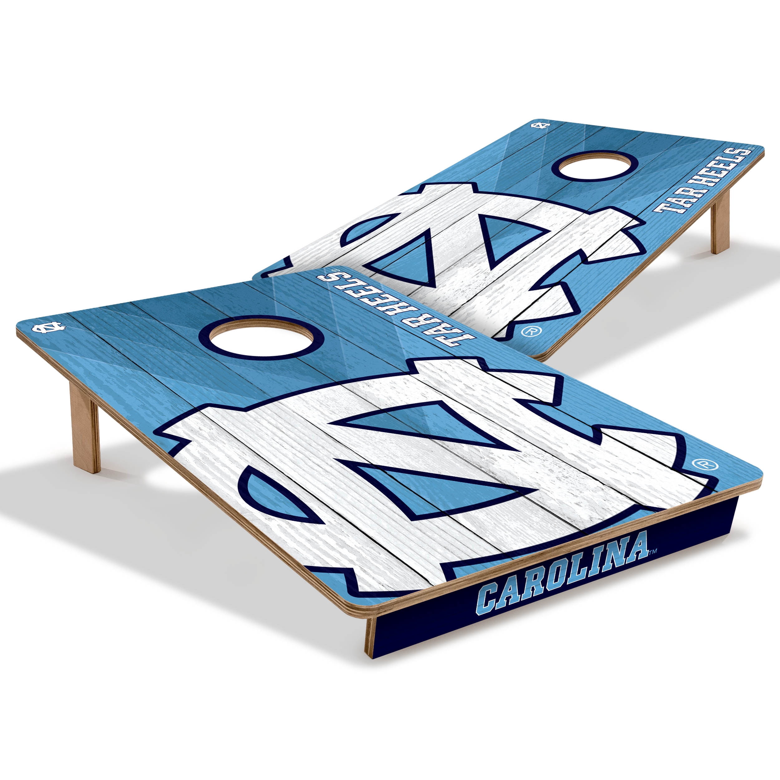 YouTheFan NCAA North Carolina Tar Heels 2' x 3' Cornhole Game No Bags