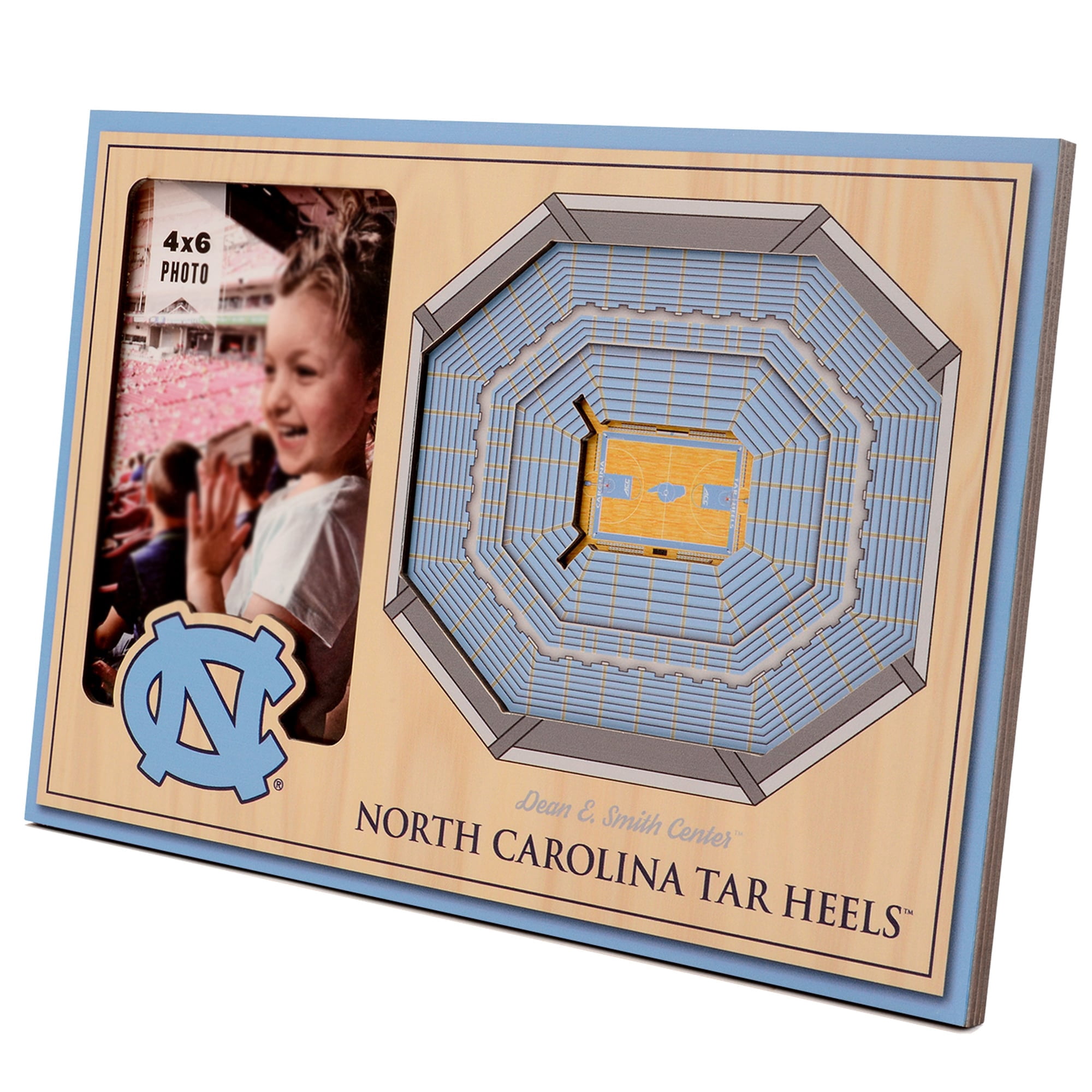 IDNA North Carolina Tar Heels 3D StadiumViews Picture Frame
