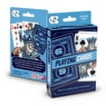 thumbnail image 2 of NCAA North Carolina Tar Heels Colorblock Scarf & Glove Set 2 of 11