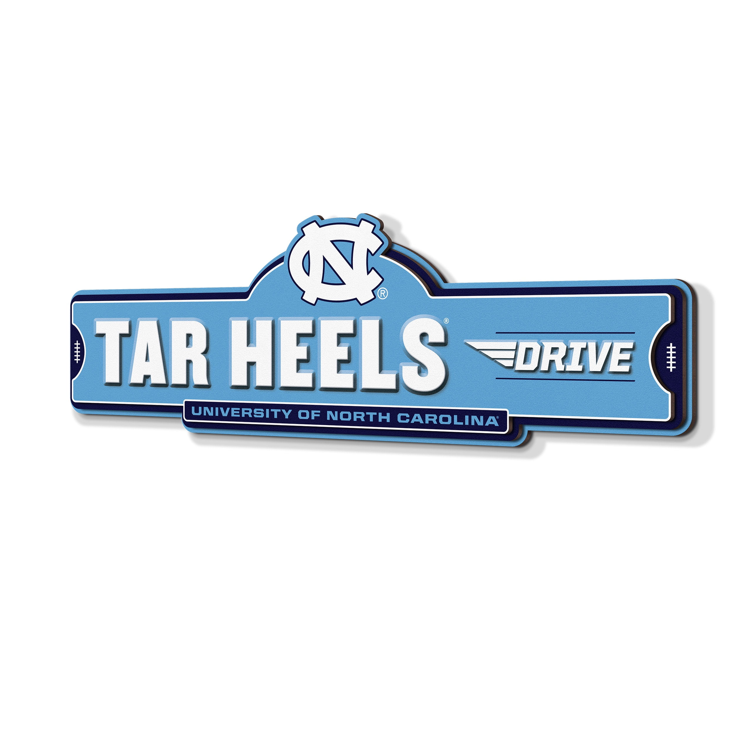 YouTheFan NCAA North Carolina Tar Heels Street Sign
