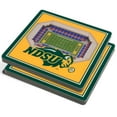 thumbnail image 1 of Yellow NDSU Bison 3D StadiumViews Coasters, 1 of 2