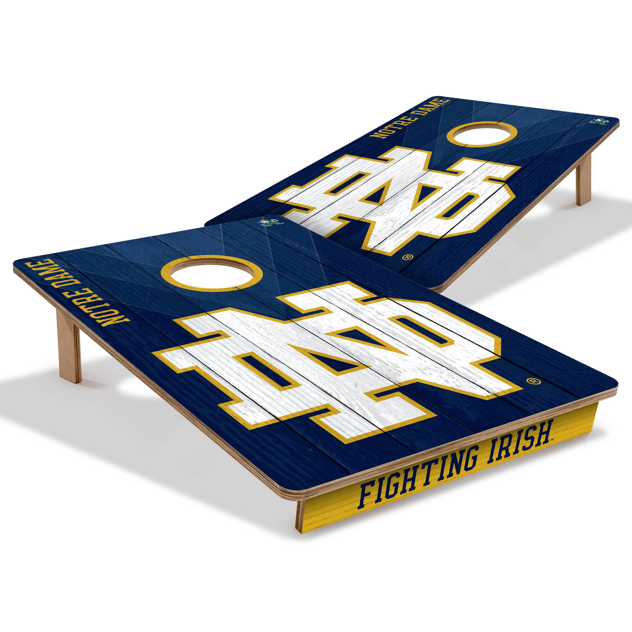 YouTheFan NCAA Notre Dame Fighting Irish 2' x 3' Cornhole Game No Bags