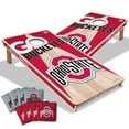 thumbnail image 1 of YouTheFan NCAA Ohio State Buckeyes 2' x 4' Cornhole Game, 1 of 6