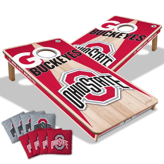 YouTheFan NCAA Ohio State Buckeyes 2' x 4' Cornhole Game