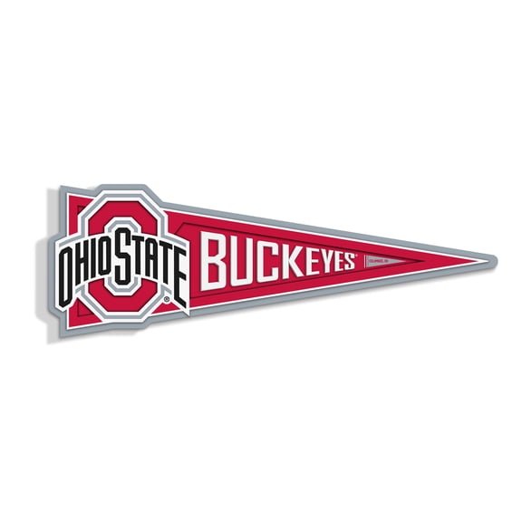 YouTheFan NCAA Ohio State Buckeyes Pennant Sign