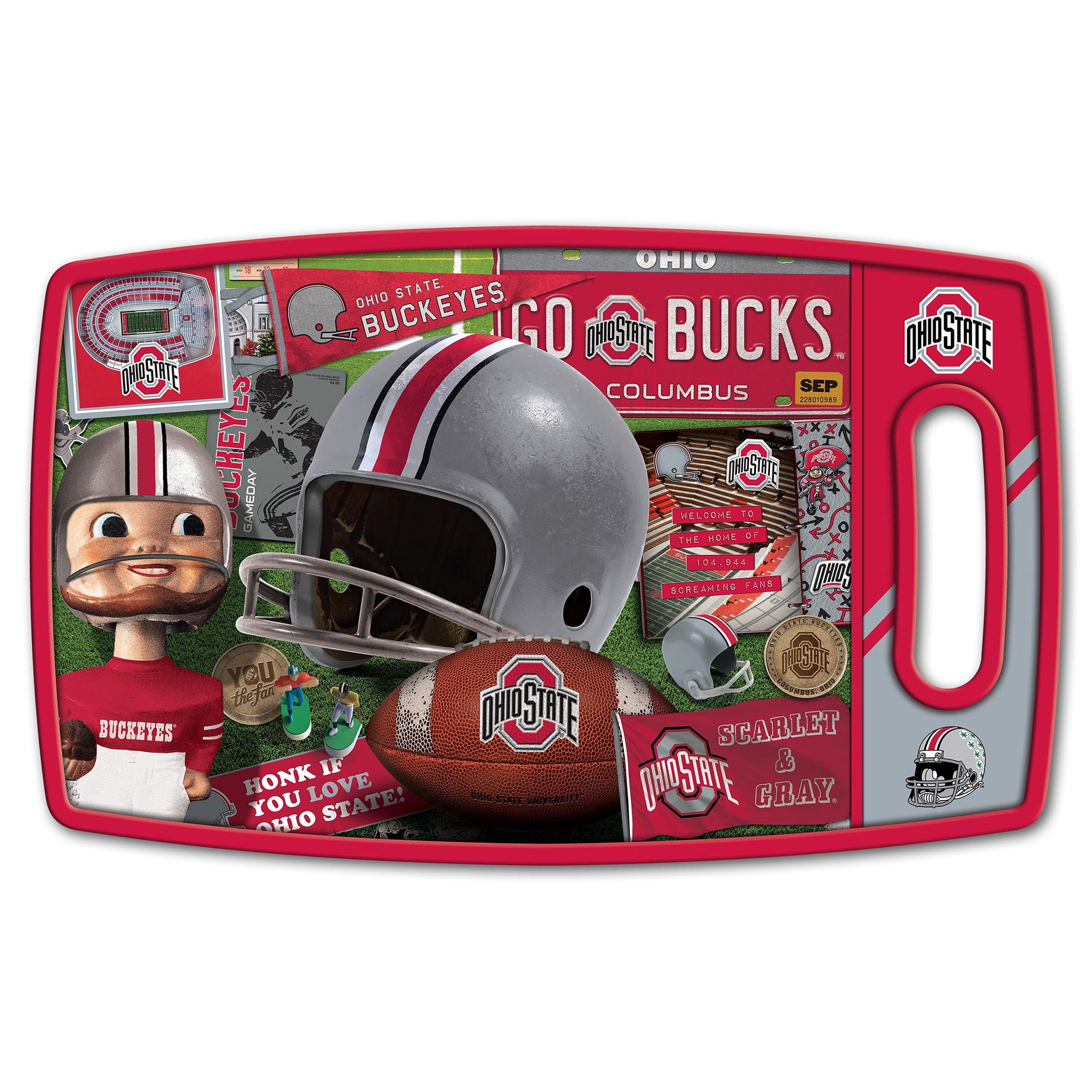 Ohio State Buckeyes Retro Series Cutting Board