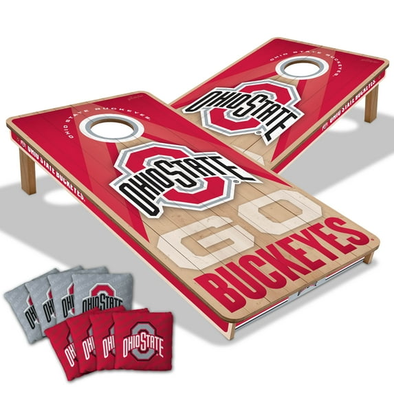 YouTheFan NCAA Ohio State Buckeyes 2x4 Slogan Series Cornhole