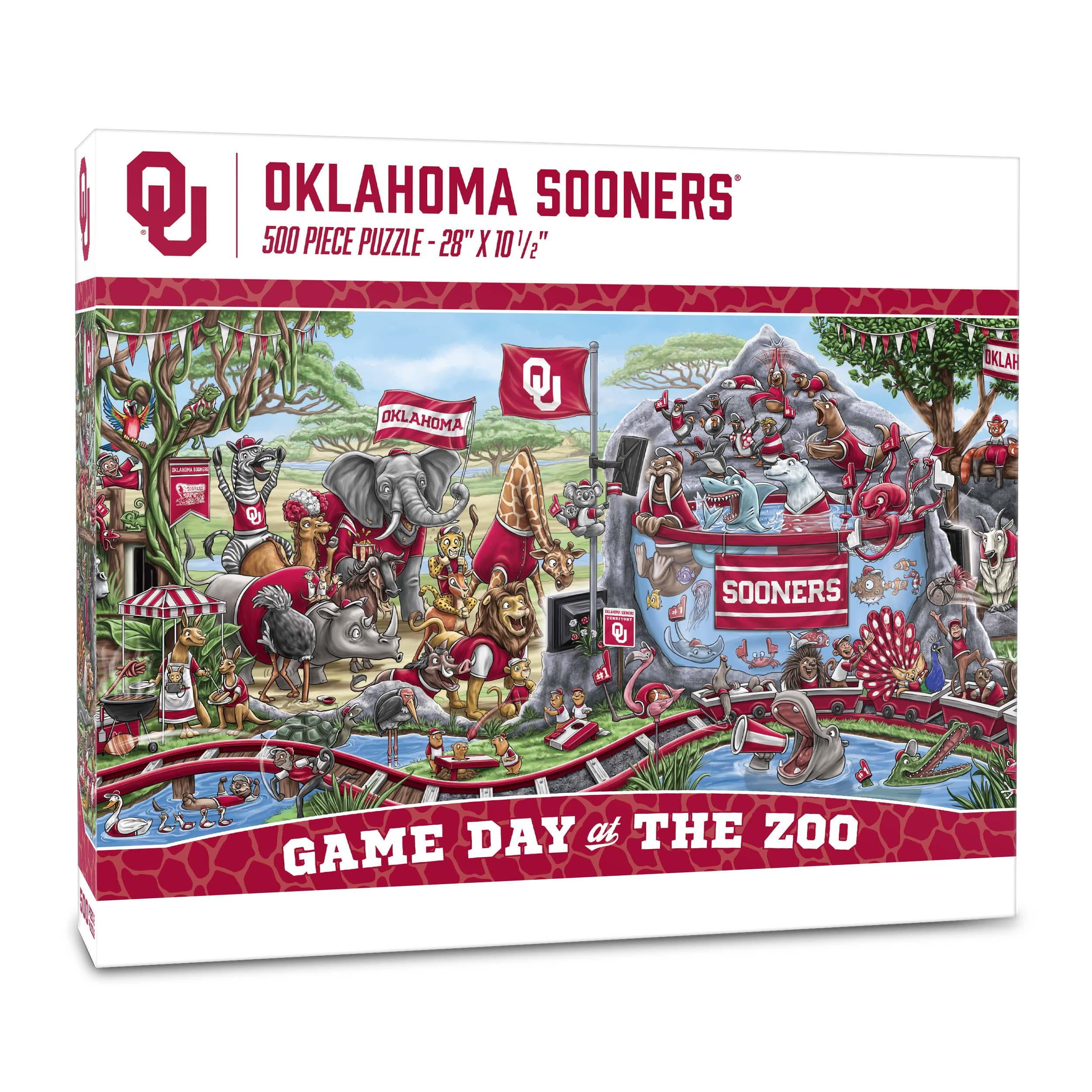 YouTheFan NCAA Alabama Crimson Tide Game Day at the Zoo - 500 pc
