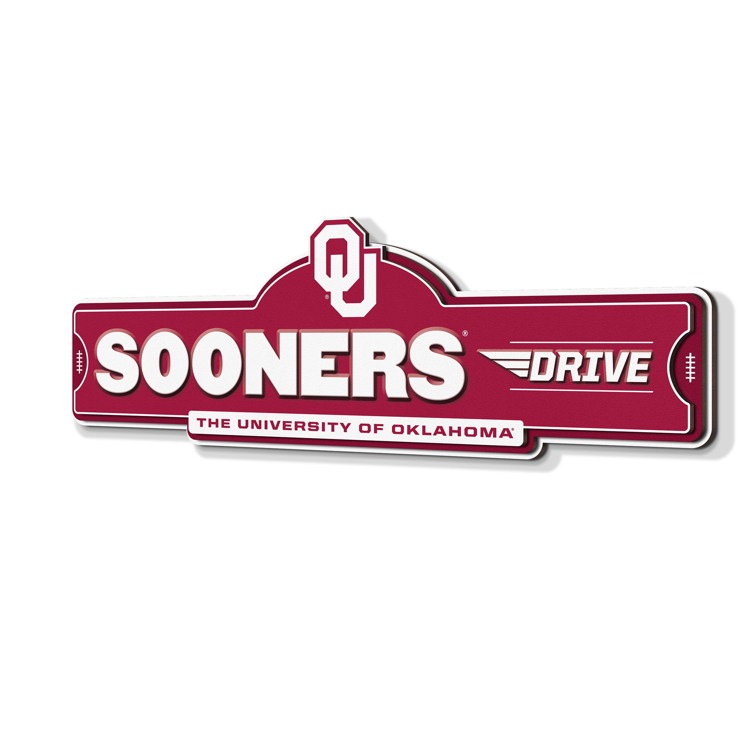 YouTheFan NCAA Oklahoma Sooners Street Sign