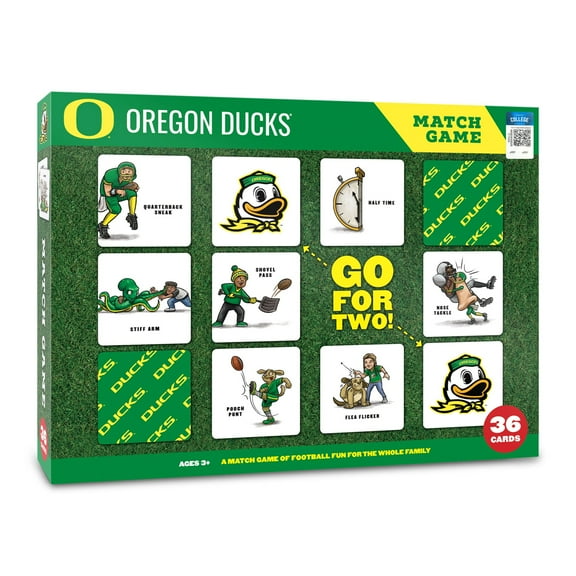 YouTheFan NCAA Oregon Ducks Memory Match Game