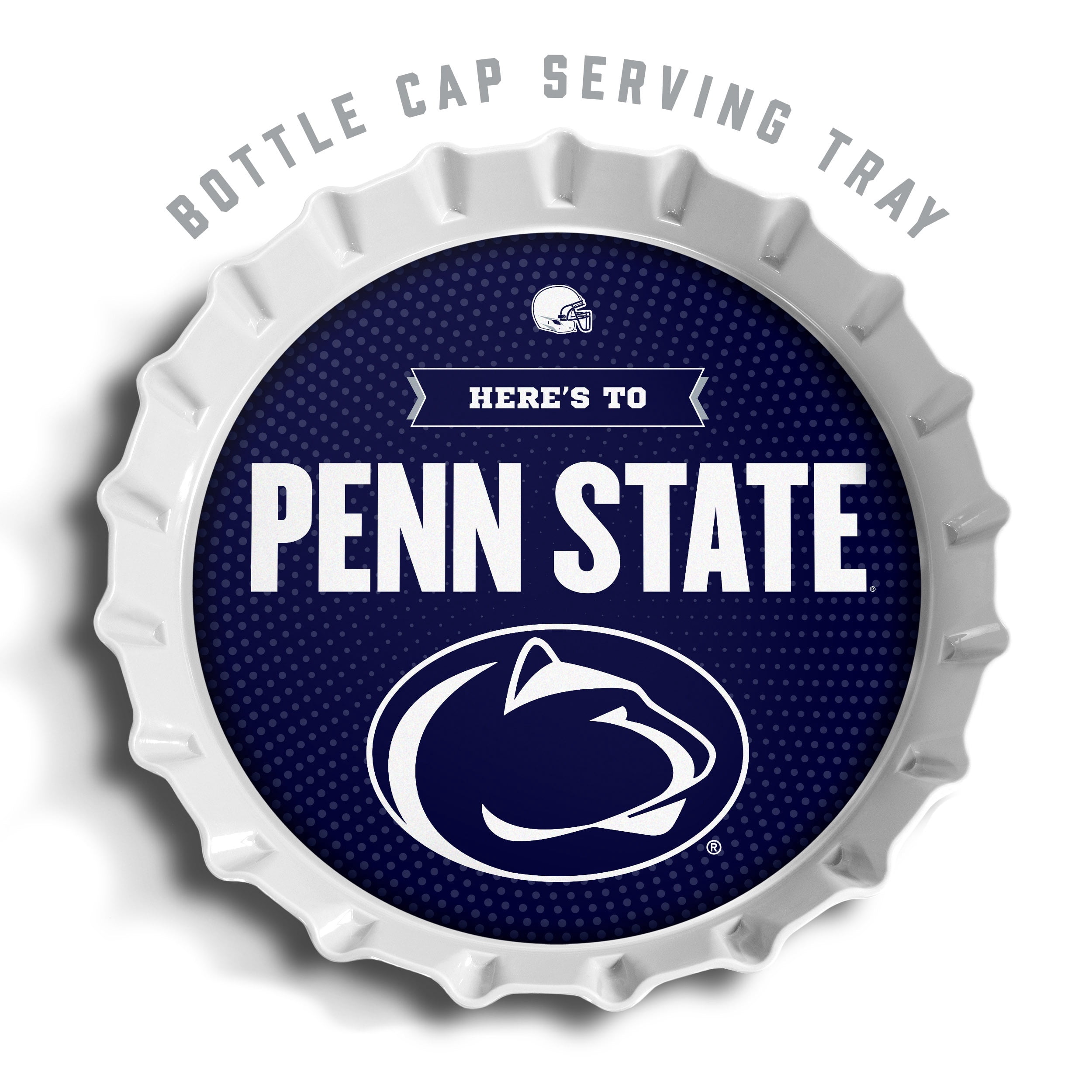 YouTheFan NCAA Penn State Nittany Lions Bottle Cap Serving Tray
