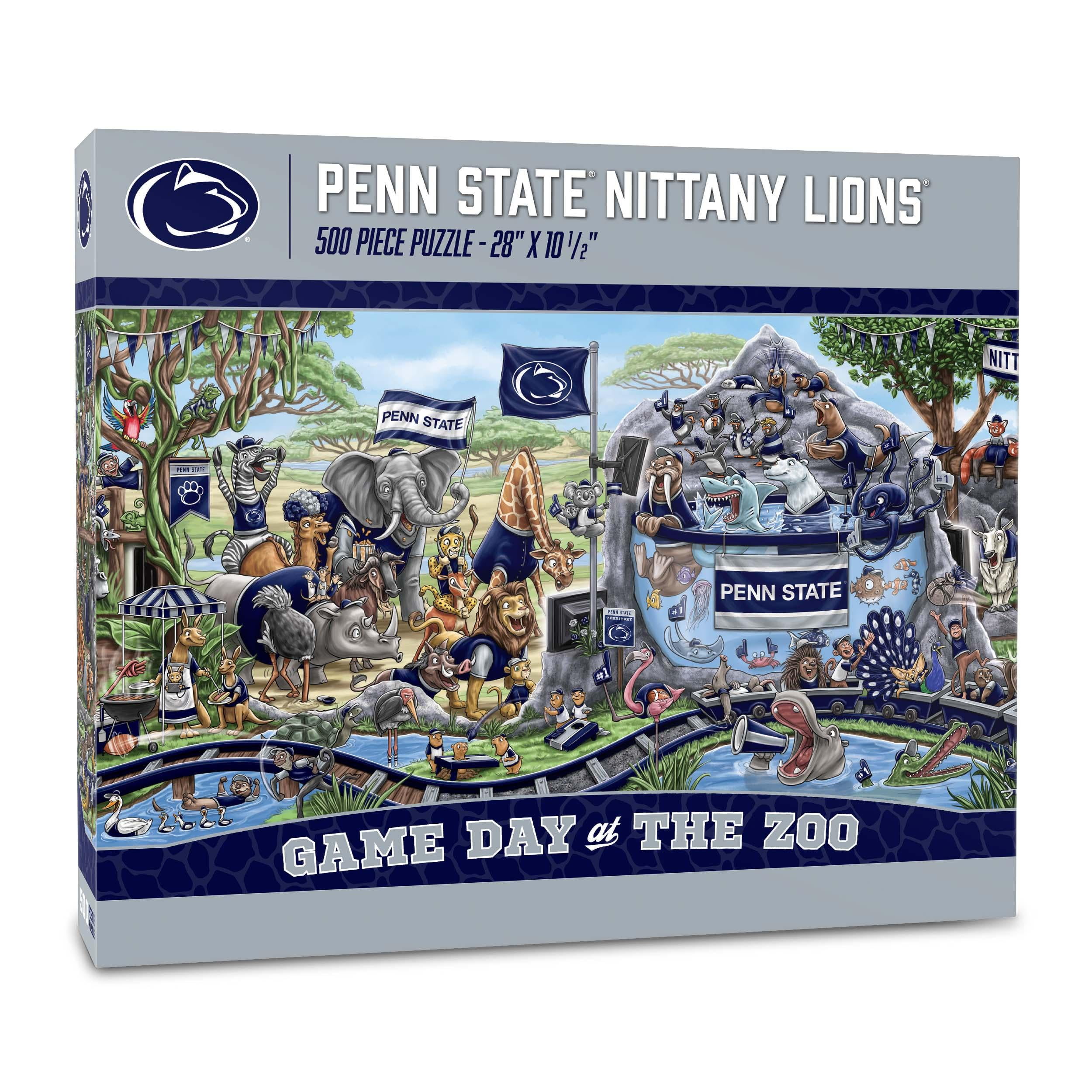 YouTheFan NCAA Penn State Nittany Lions Game Day at the Zoo - 500 pc Puzzle