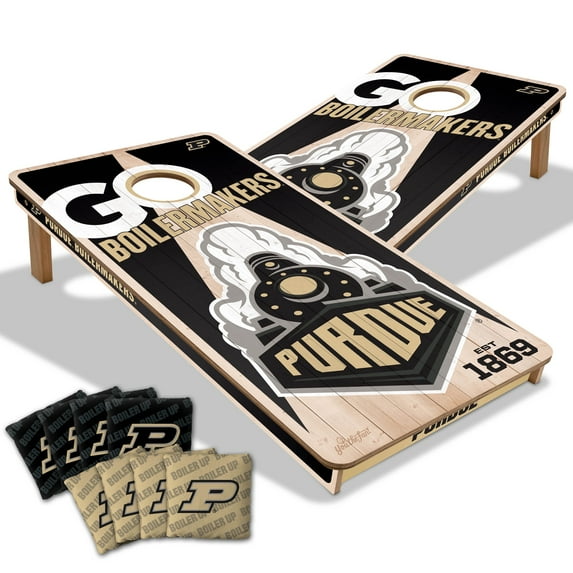 YouTheFan NCAA Purdue Boilermakers 2' x 4' Cornhole Game