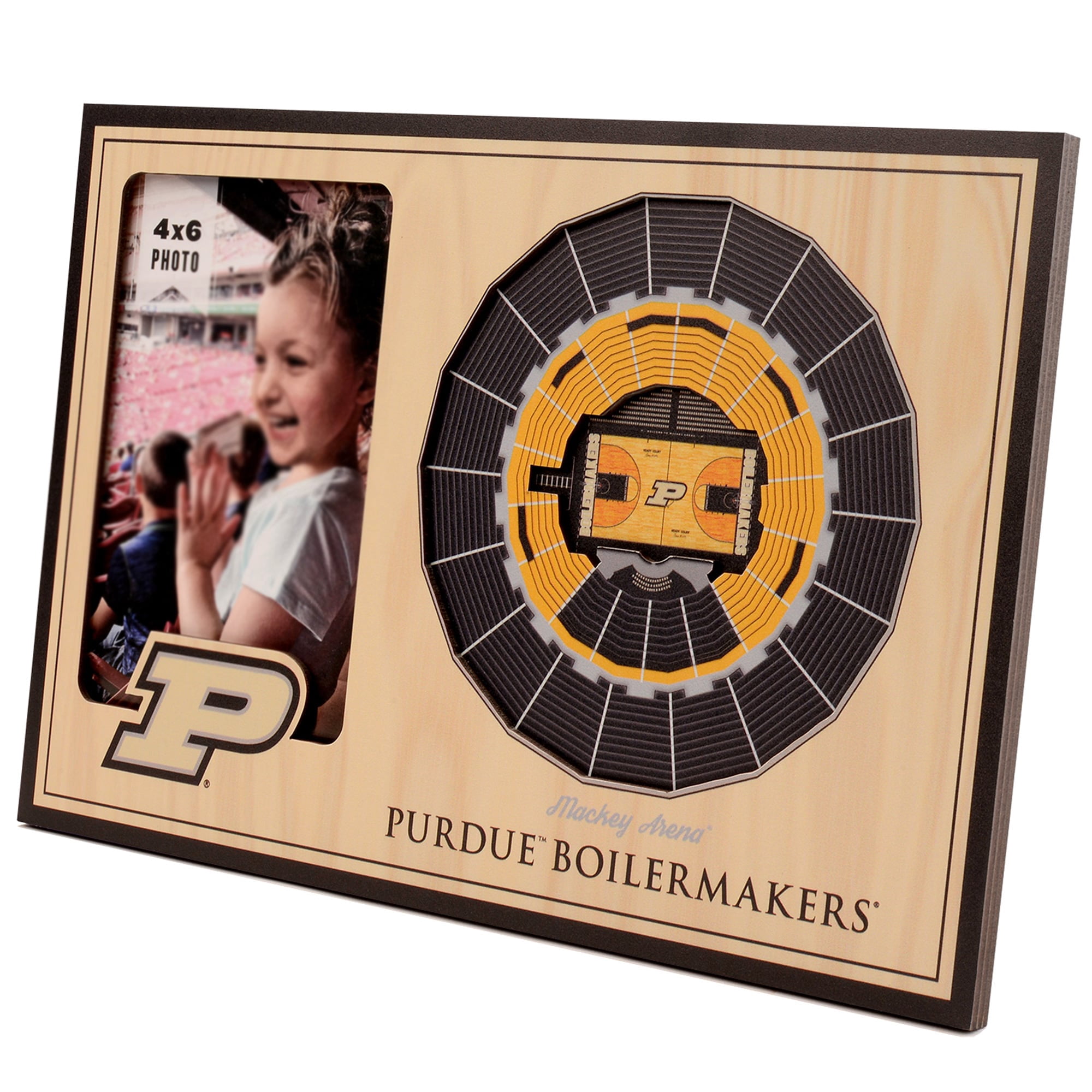 IDNA Purdue Boilermakers 3D StadiumViews Picture Frame