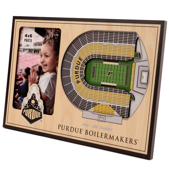 IDNA Purdue Boilermakers 3D StadiumViews Frame