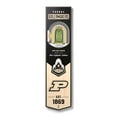 thumbnail image 1 of Purdue Boilermakers 8'' x 32'' 3D StadiumView Team Banner, 1 of 3