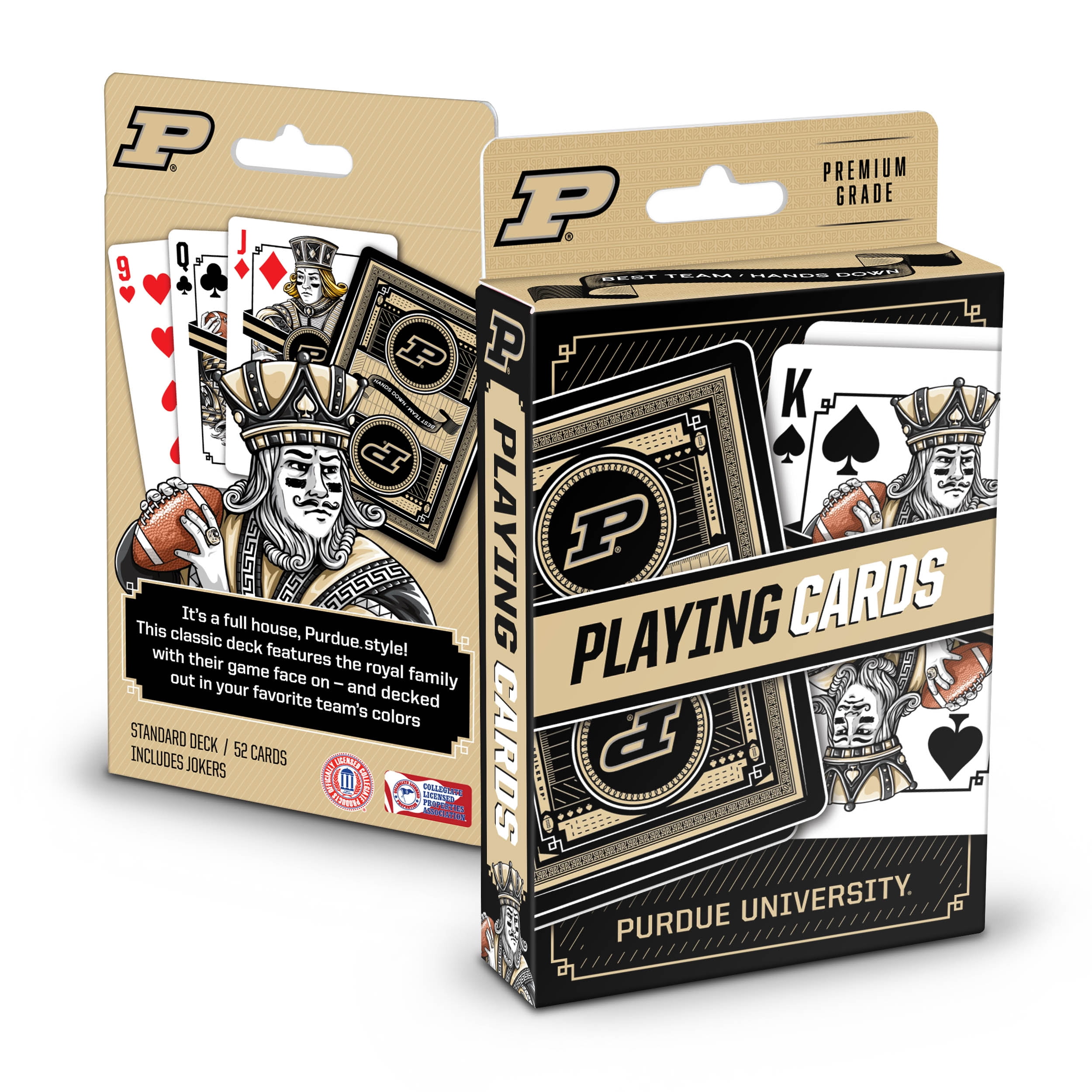 YouTheFan NCAA Purdue Boilermakers Classic Series Playing Cards