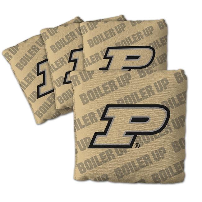 NCAA Purdue Boilermakers Cornhole Bags - 4PK - Gold