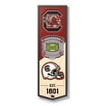 thumbnail image 1 of South Carolina Gamecocks 6'' x 19'' 3D StadiumView Banner, 1 of 3