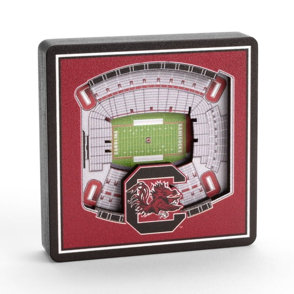 YouTheFan NCAA South Carolina Gamecocks 3D StadiumView Magnet