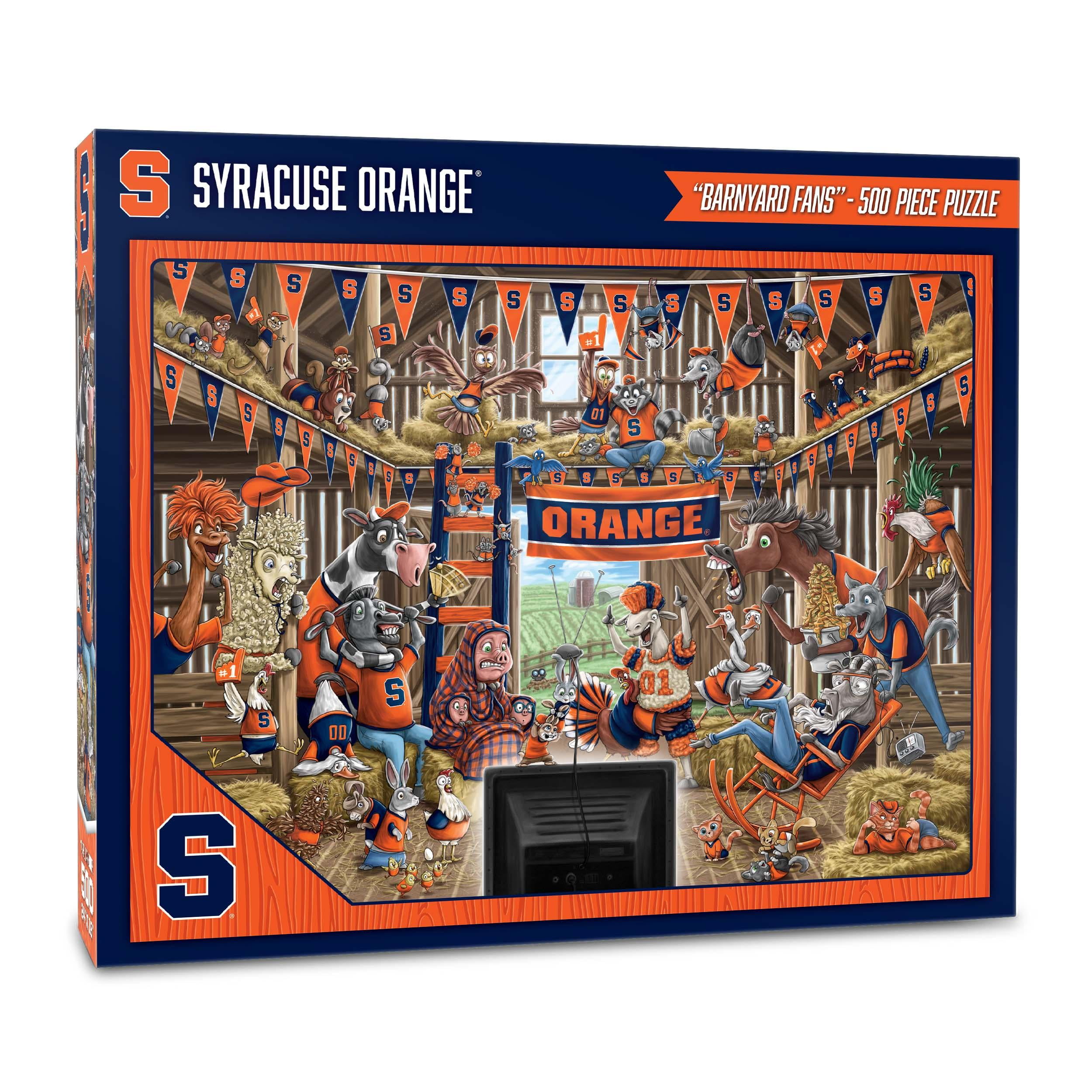 YouTheFan NCAA Syracuse Orange Barnyard Fans Puzzle - 500 Piece