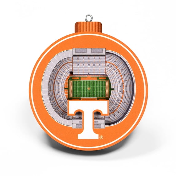YouTheFan NCAA Tennessee Volunteers 3D StadiumView Ornament