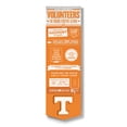 thumbnail image 1 of YouTheFan NCAA Tennessee Volunteers 3D Top 10 Wall Art, 1 of 3