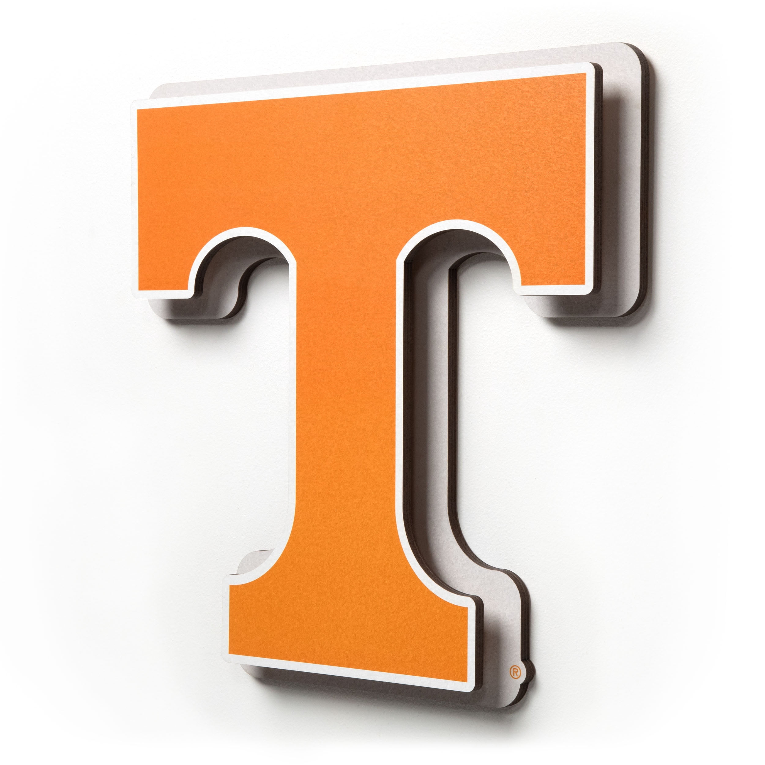 YouTheFan NCAA Tennessee Volunteers 3DX Die Cut Wall Art
