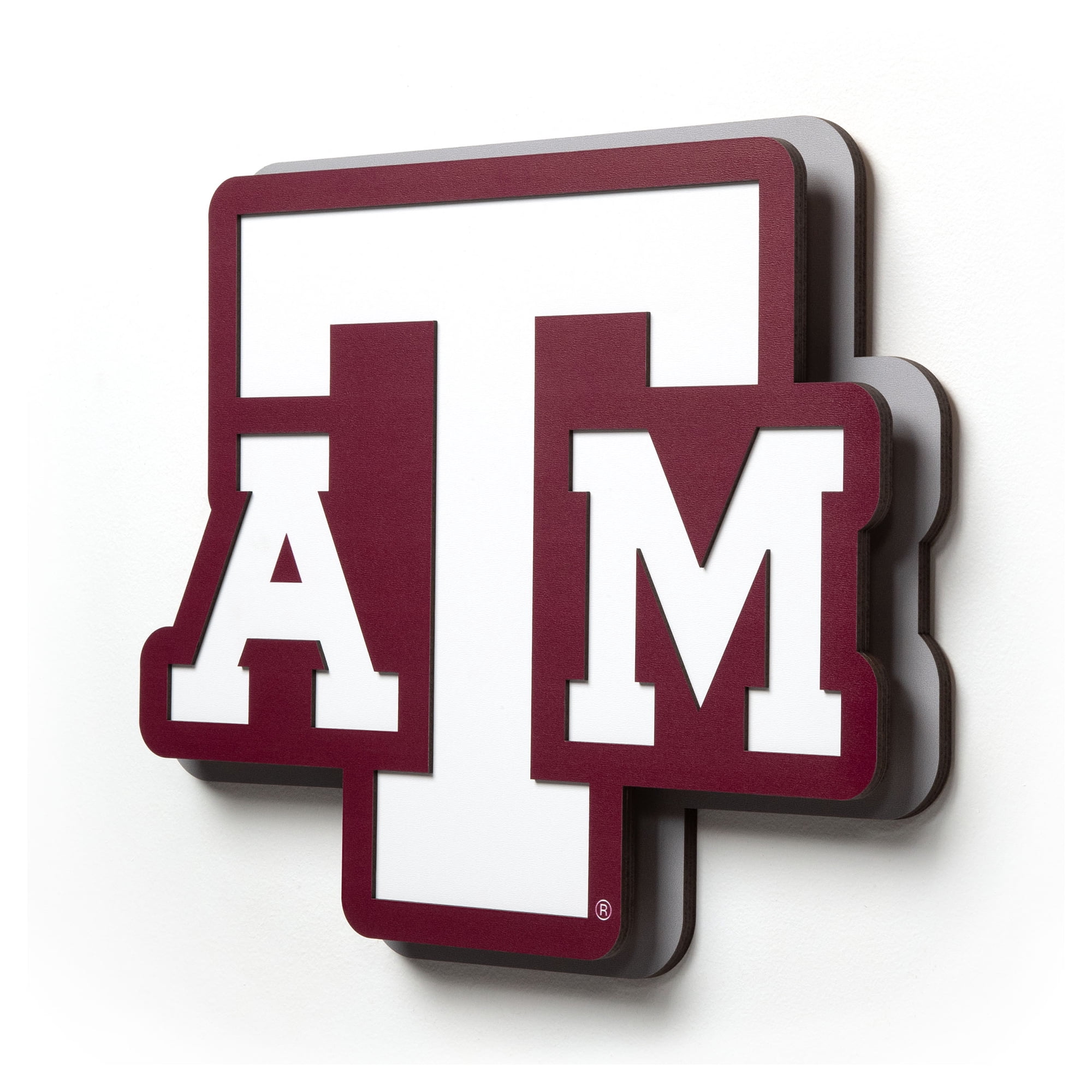 IDNA Texas A&M Aggies 14" 3DX Logo Die Cut Wall Art