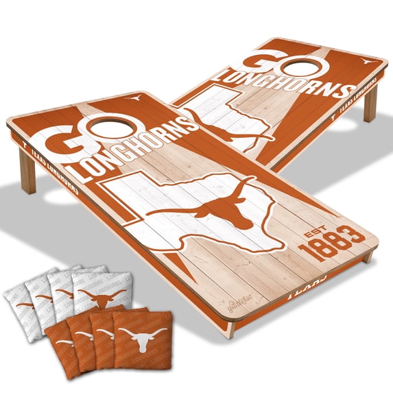 YouTheFan NCAA Texas Longhorns 2' x 4' Cornhole Game