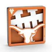 YouTheFan NCAA Texas Longhorns 3D Logo Series Magnet