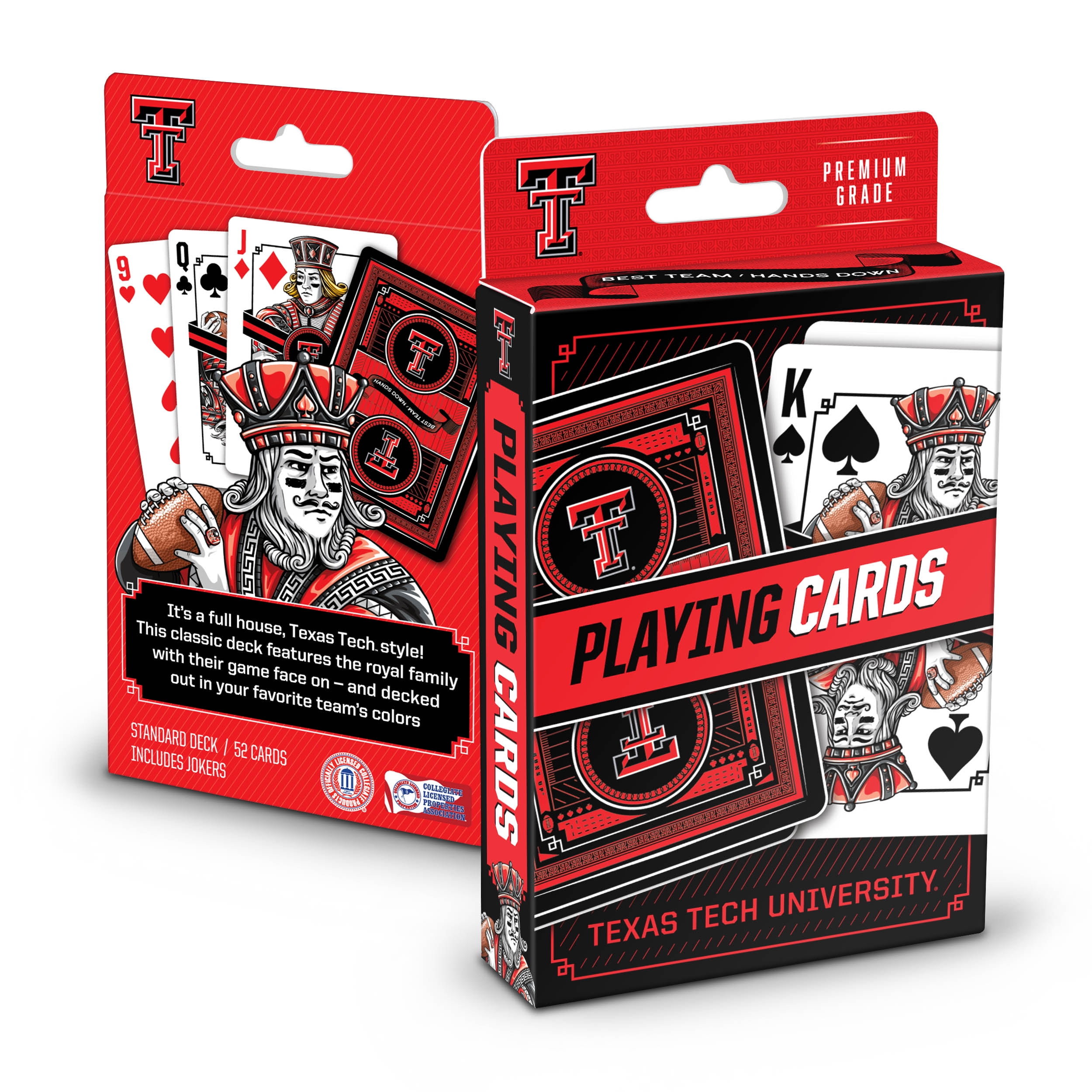 YouTheFan NCAA Texas Tech Red Raiders Classic Series Playing Cards