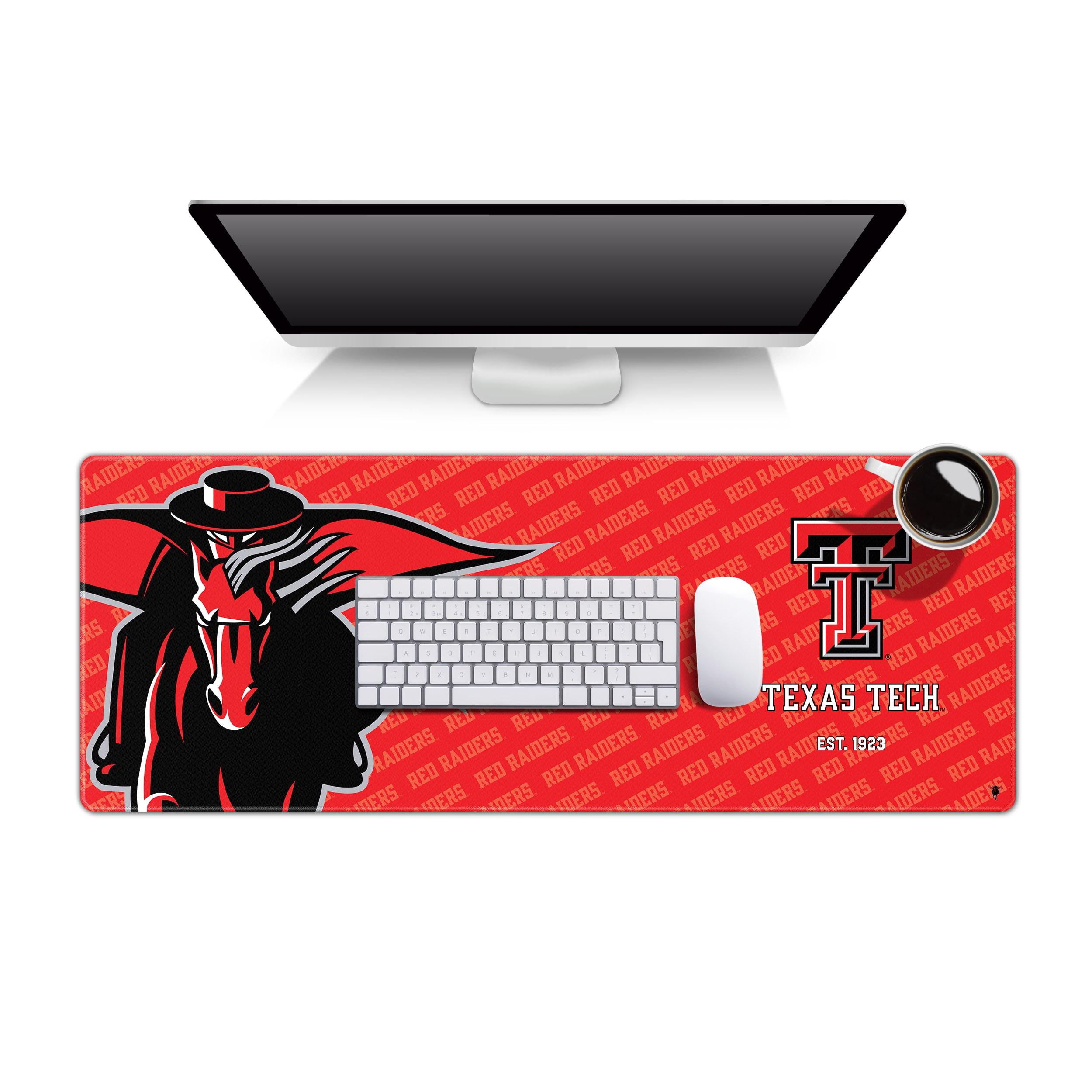 YouTheFan NCAA Texas Tech Red Raiders Logo Series Desk Pad SMU