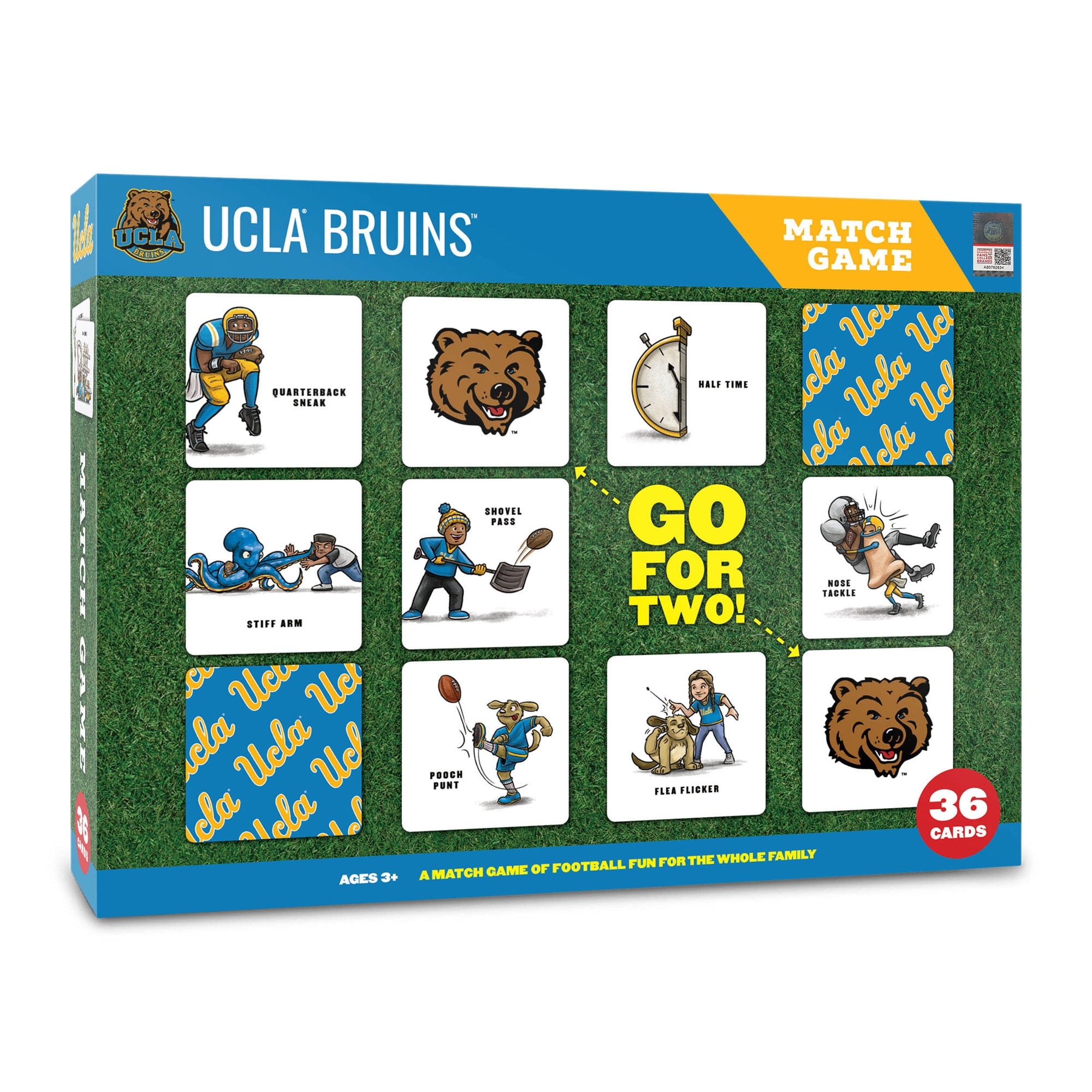 YouTheFan NCAA UCLA Bruins Memory Match Game