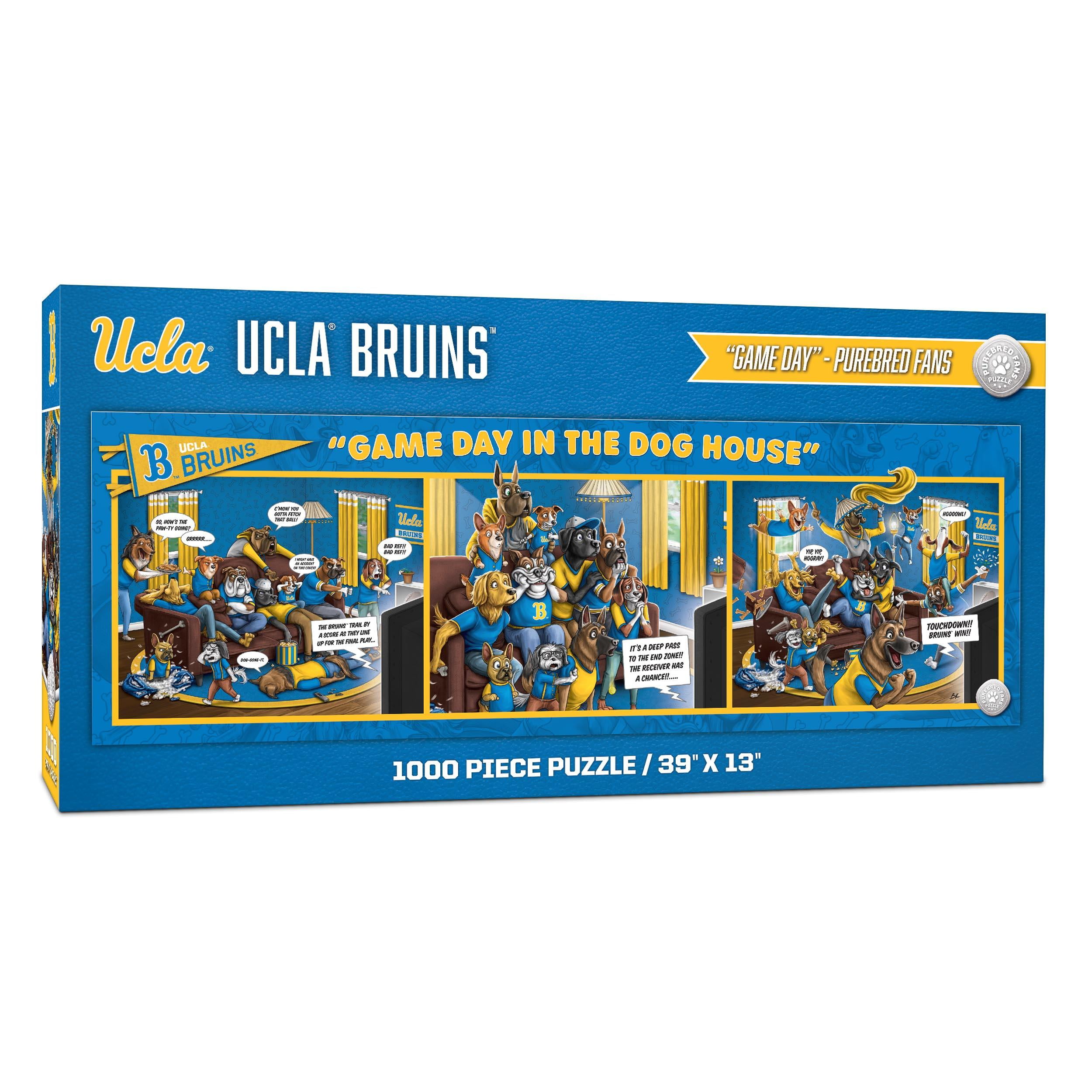 YouTheFan NCAA UCLA Bruins Purebred Fans Gameday in the Dog House 1000PC Puzzle
