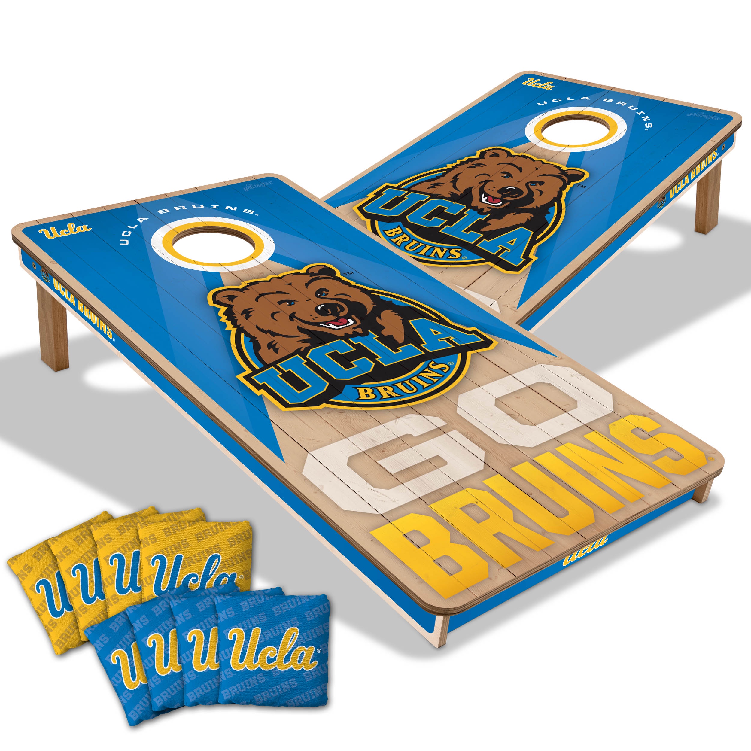 YouTheFan NCAA UCLA Bruins 2x4 Slogan Series Cornhole