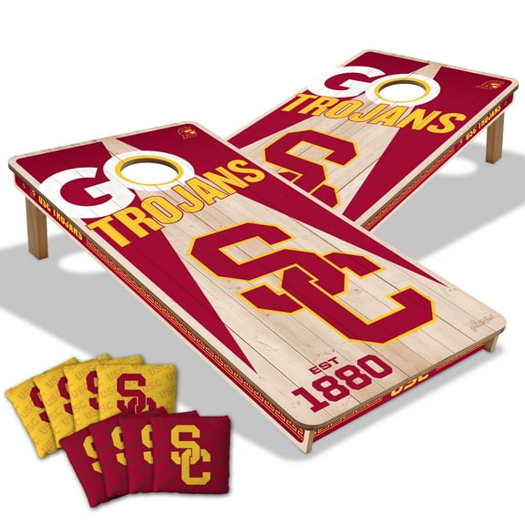 YouTheFan NCAA USC Trojans 2' x 4' Cornhole Game