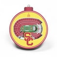 thumbnail image 1 of YouTheFan NCAA USC Trojans 3D StadiumView Ornament, 1 of 4