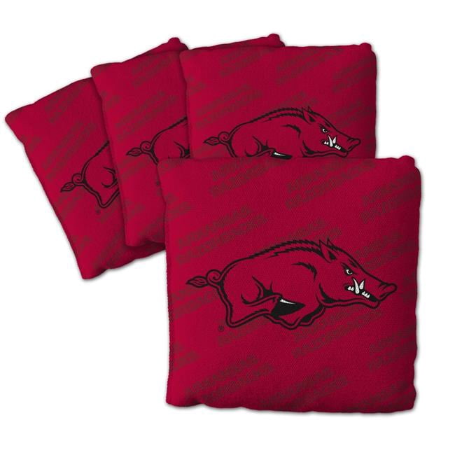 NCAA Arkansas Razorbacks Cornhole Bags - 4PK - Red