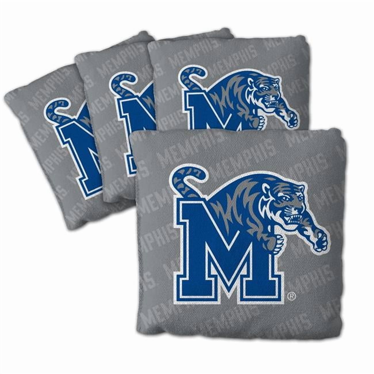 NCAA Memphis Tigers Cornhole Bags - 4PK - Grey