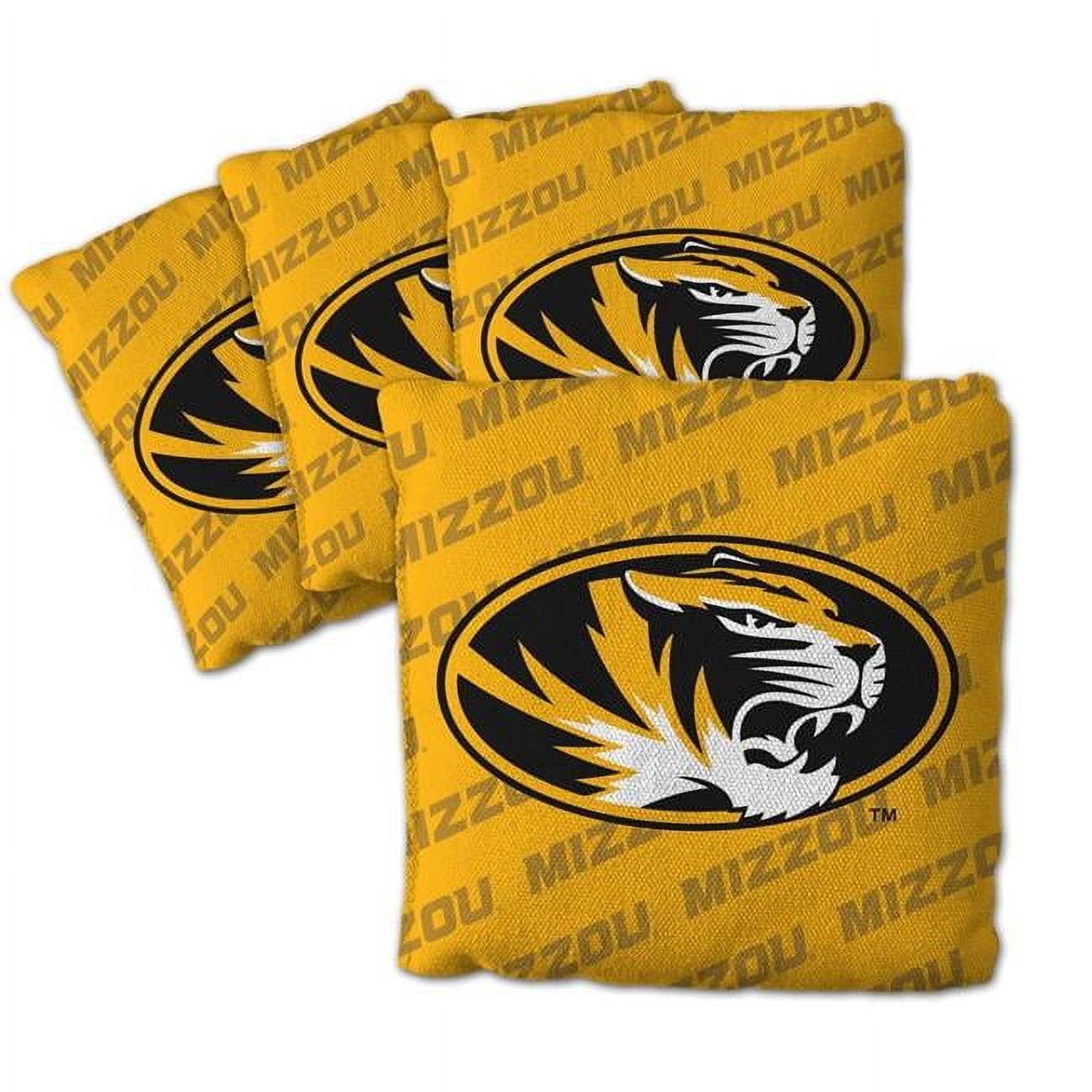 NCAA Missouri Tigers Cornhole Bags - 4PK - Yellow
