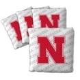 thumbnail image 1 of NCAA Nebraska Cornhuskers Cornhole Bags - 4PK - White, 1 of 4
